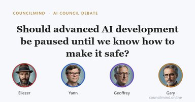 Should advanced AI development be paused until we know how to make it safe?