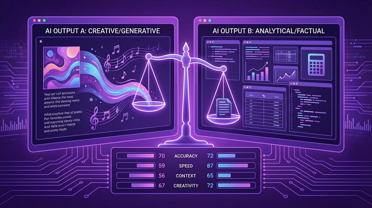 AI Model Comparison for Decision Making: A Practical Framework